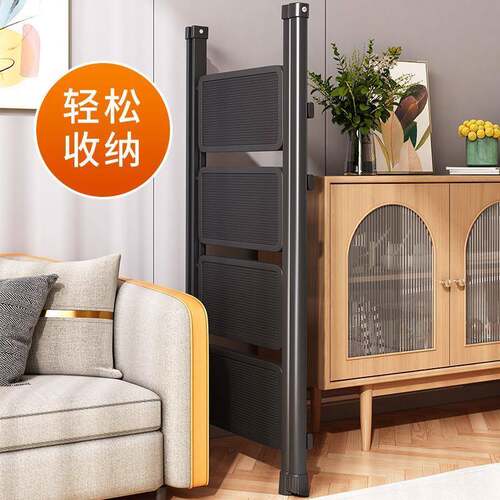 梯子家用折叠多功能伸缩加厚室内人字梯步梯楼梯小型四步两用新品