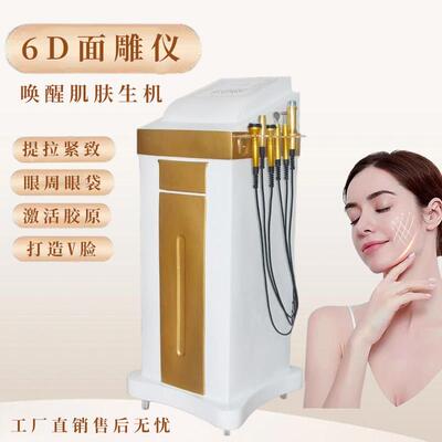 6D面雕仪导入美容仪脸部提拉美容院专用热导提升紧致皮肤管理仪
