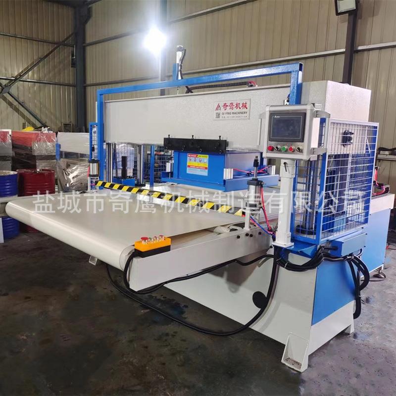 移动头自动裁断机下料机耐切输送带自动循环送料移动头裁断机