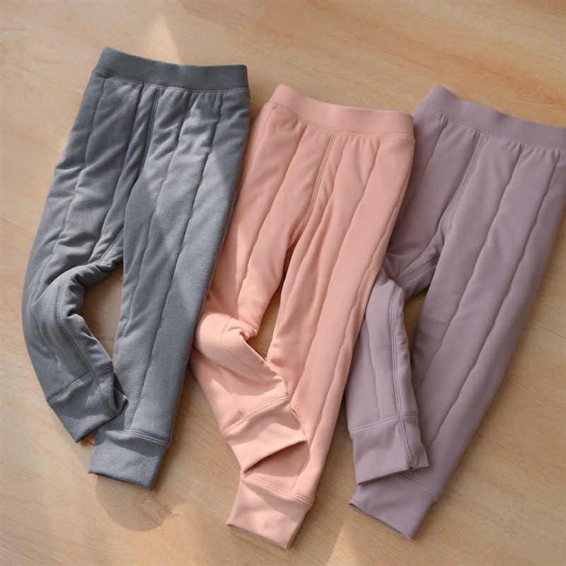 校服神器儿童发夹棉小棉裤 男童女童丝棉保暖裤 中大童 170冬款童