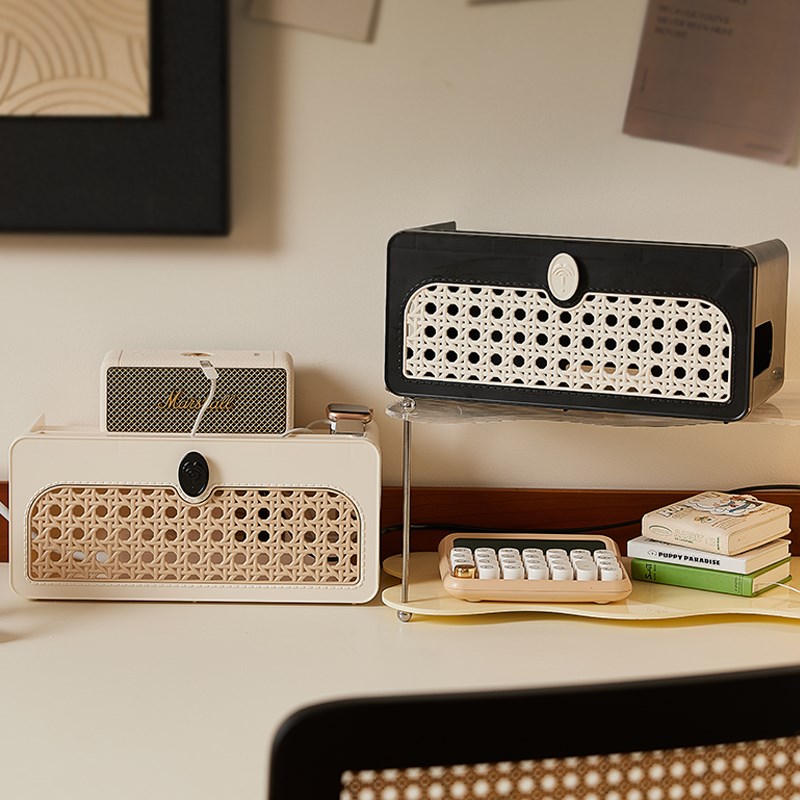 插排插座收纳盒插线板电源线数据线充电器电线收纳神器桌面集线器