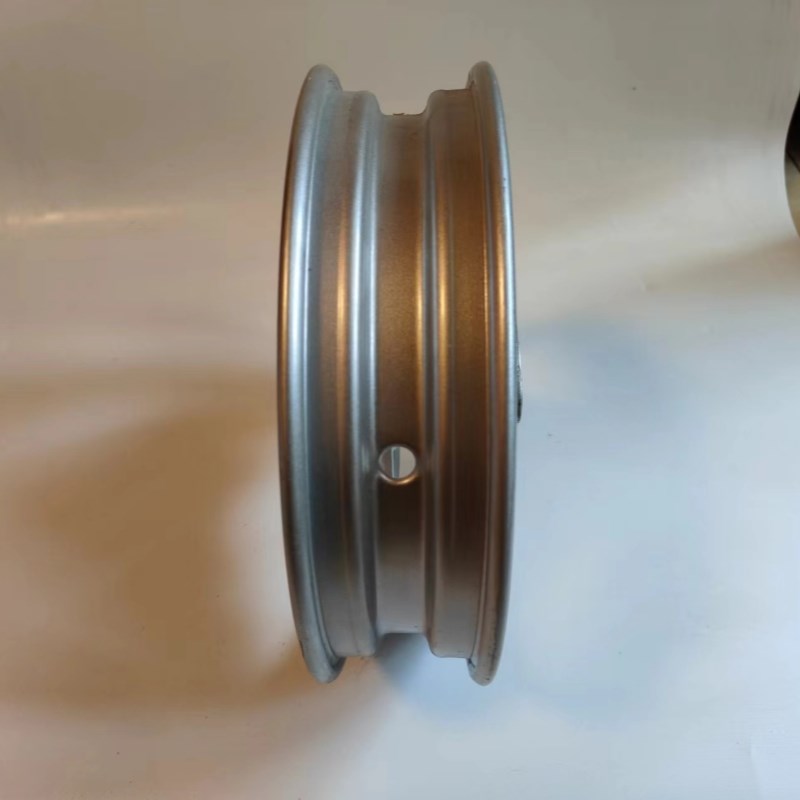 新国标275-10铁轮碟刹300-10小龟王雅迪台铃前钢圈轮毂真空胎前轮