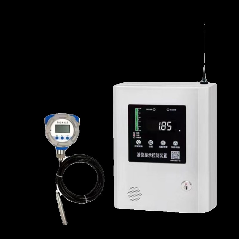 无线LORA消防液位显示器 电子水箱水池高低液位远程消防报警控制