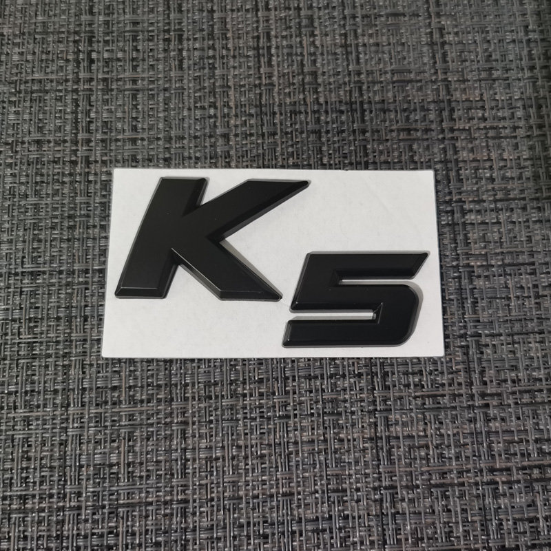 适用起亚K5改装车标贴方向盘标前后标中网标轮毂盖k5机盖标尾标