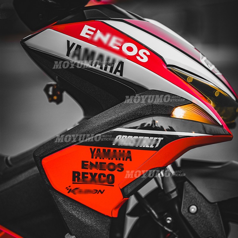 适用18-21款雅马哈NVX155贴花全车版画拉花贴纸保护贴膜配件改装