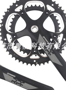 浩盟proweel方孔牙盘曲柄130BCD39/53齿2M10速9速公路自行车牙