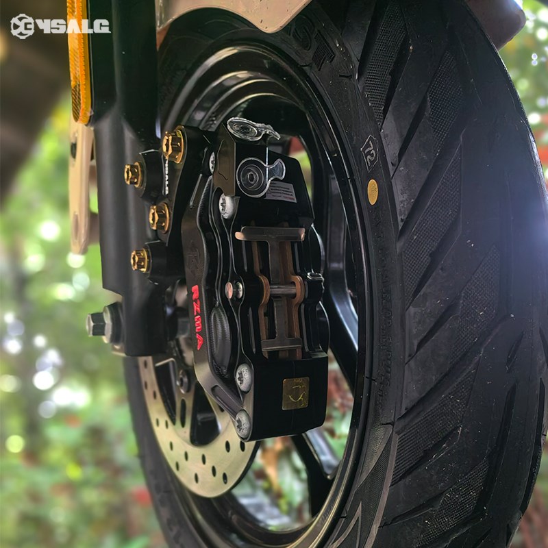 适用九号电动车MzMix/Mz改装大鲍鱼卡钳碟刹制动升级刹车套装