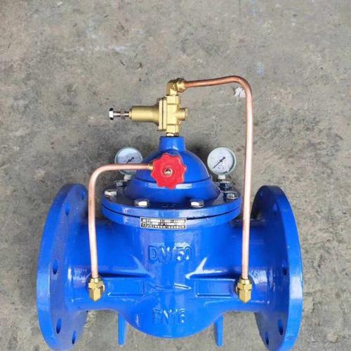 法兰泵房减压阀300X减压阀dn50/65/80/100/150/200 带压力表
