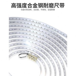 德国进口科麦斯手提尺30米50米钢卷尺100米皮尺长卷尺软尺子工程
