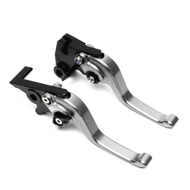 适用春风XO狒狒2023年款改装铝合金短款两指竞技刹车离合手把牛角