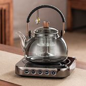 超薄电陶炉煮茶家用新款 铝合金煮茶器小型烧水壶电热煮茶炉泡茶炉