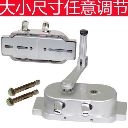 通用手摇器升降晾衣架升降器双杆晒衣架免打孔手摇器摇把维修配件