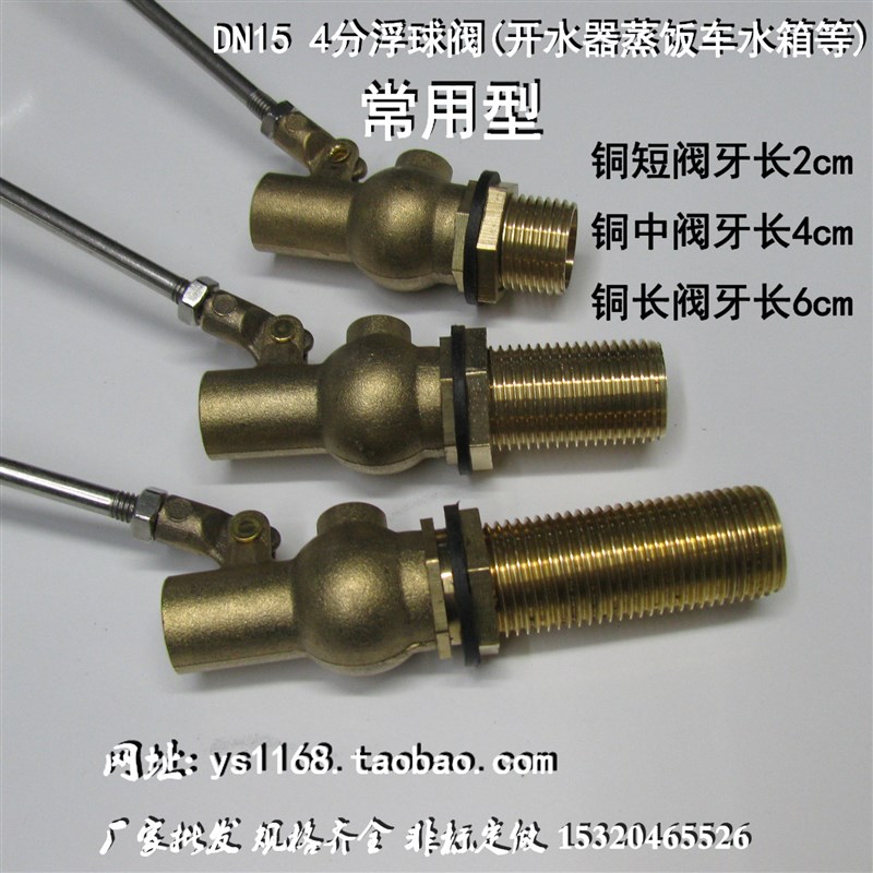 浮球阀4分D15不锈钢自动水位控制开关 开水器电热/水Y箱/蒸车重庆