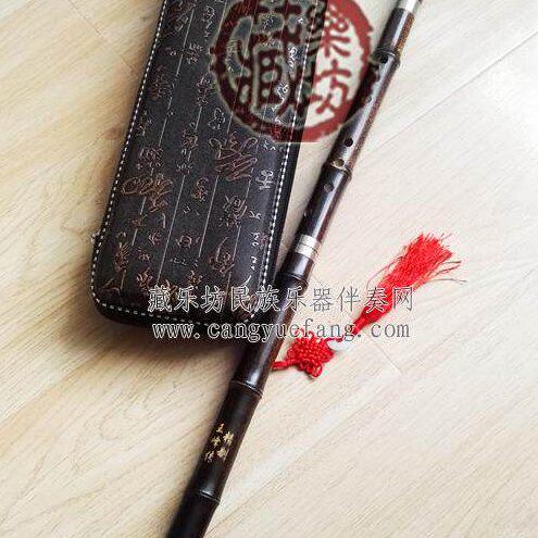 森雀牌王峰传签名特制精品专业三节演奏箫白铜插口赠自学礼包