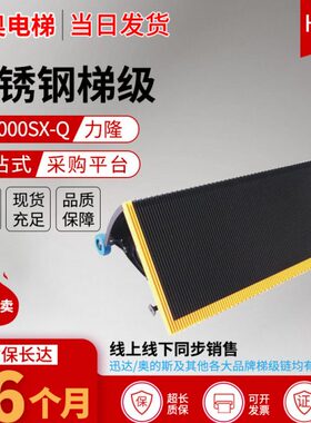 TJ1000SX-Q TJ1000A 力隆  梯级 不锈钢梯级巨人通力  扶梯
