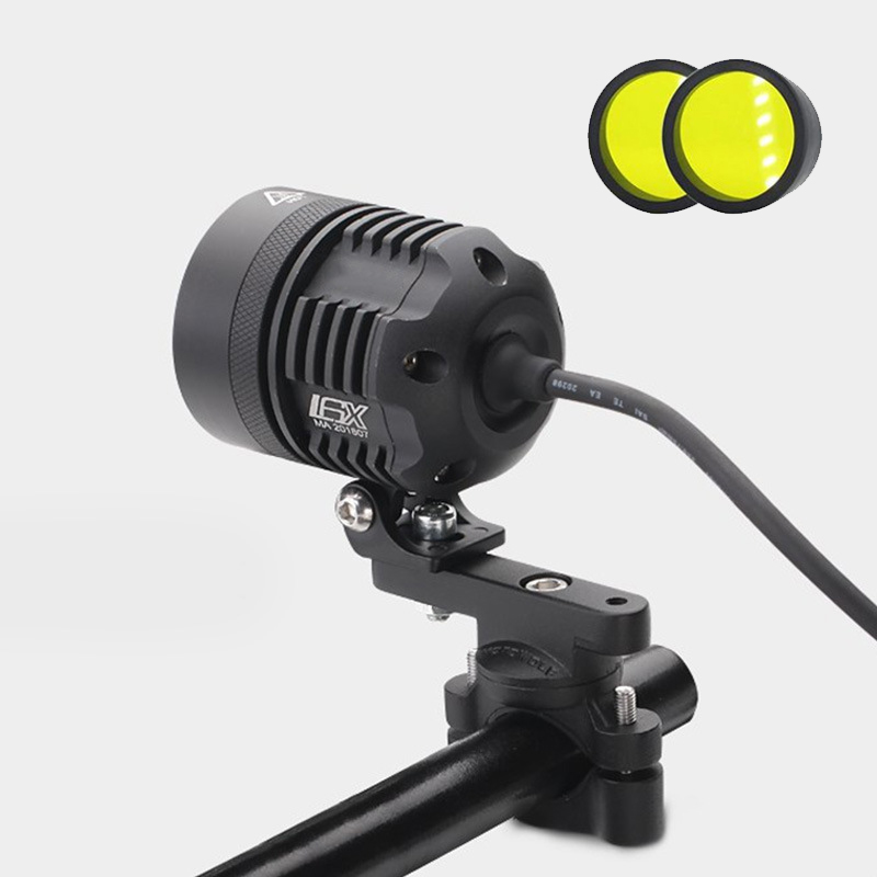 汽车摩托车电动车L4X/L6X科瑞LED大灯前照灯超亮强光铺路外置射灯