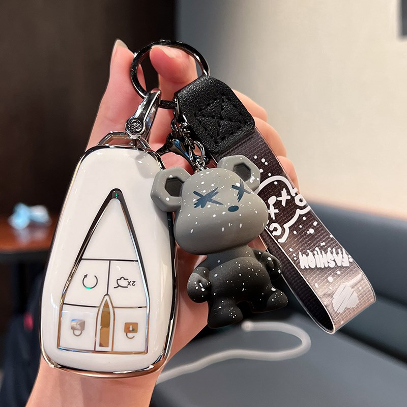 适用24 25款长安X5 PLUS钥匙包套二代卓越型智尊型先锋遥控钥匙扣