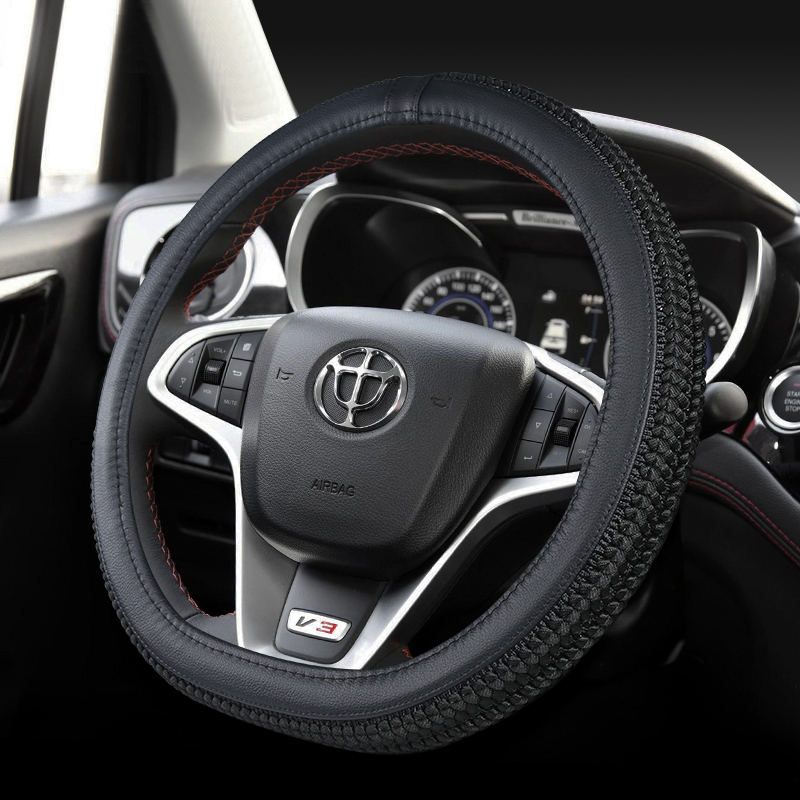 汽车方向盘套中华V3 V5 V7 V6骏捷H330 H230 H3 冰丝把套四季通用