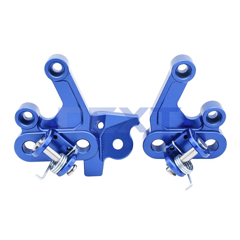 适用轻蜂电动越野摩托车左脚踏支架 右脚踏支架 脚踏连接支架