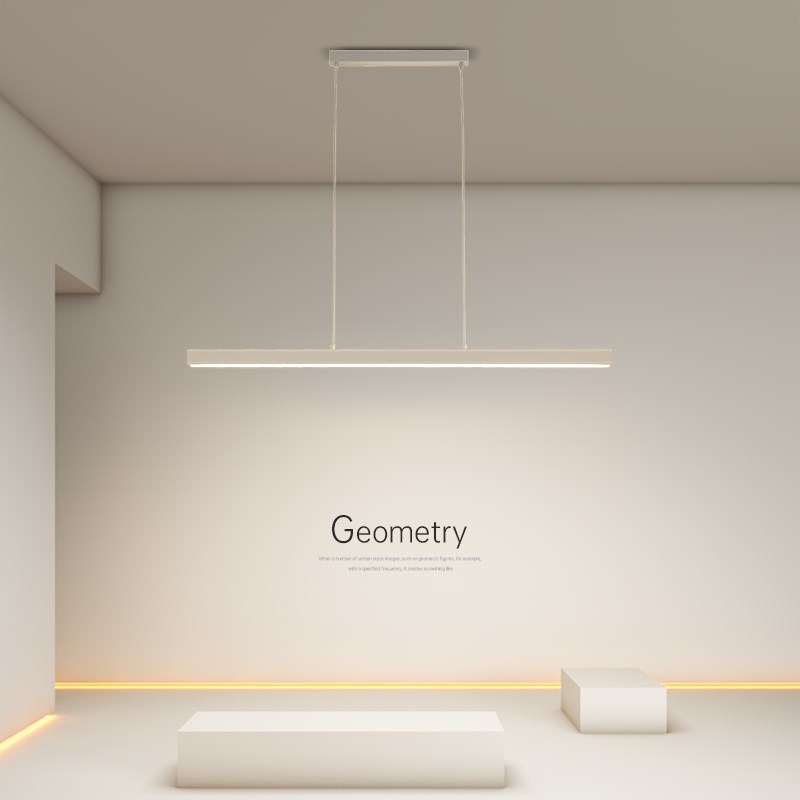 极简led餐厅吊灯简约现代客厅灯长条饭厅吧台办公灯具北欧卧室灯