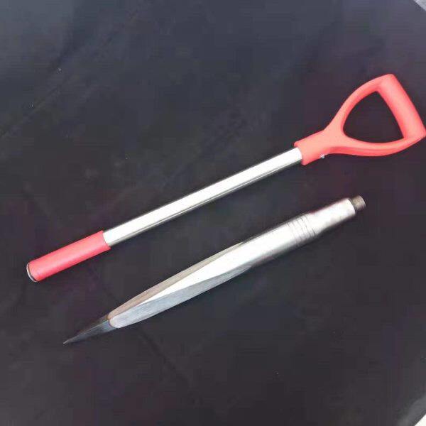 新款钓竿防滑渔具锋利冰镩冰钏冰铲冰钻不锈钢冬钓冰钓用品冰丁器