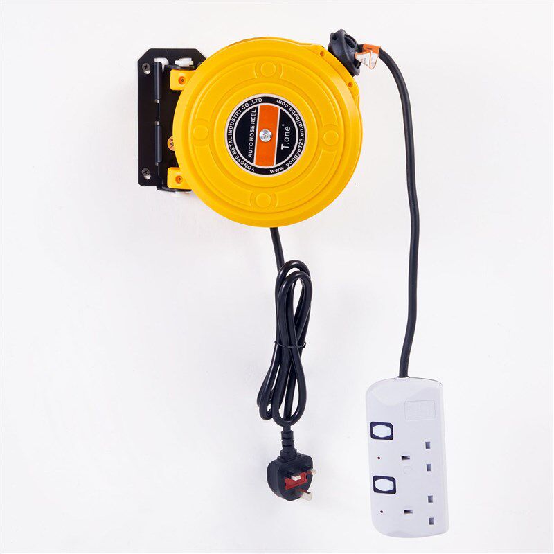 自动伸缩卷管自动收线器汽修电线绕管Q器迷你电鼓卷管器