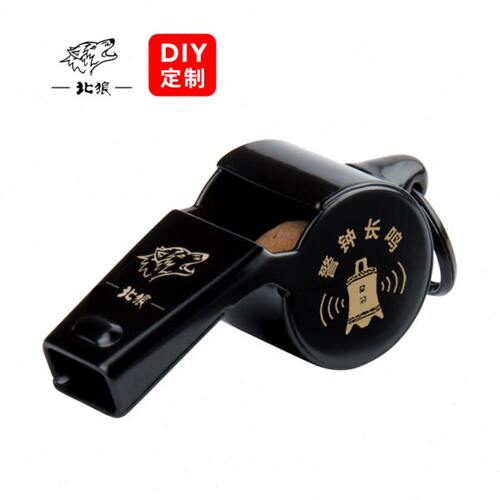 北狼户外指挥工程口哨大音量起重吊车专用纯铜哨子木核求生哨/067