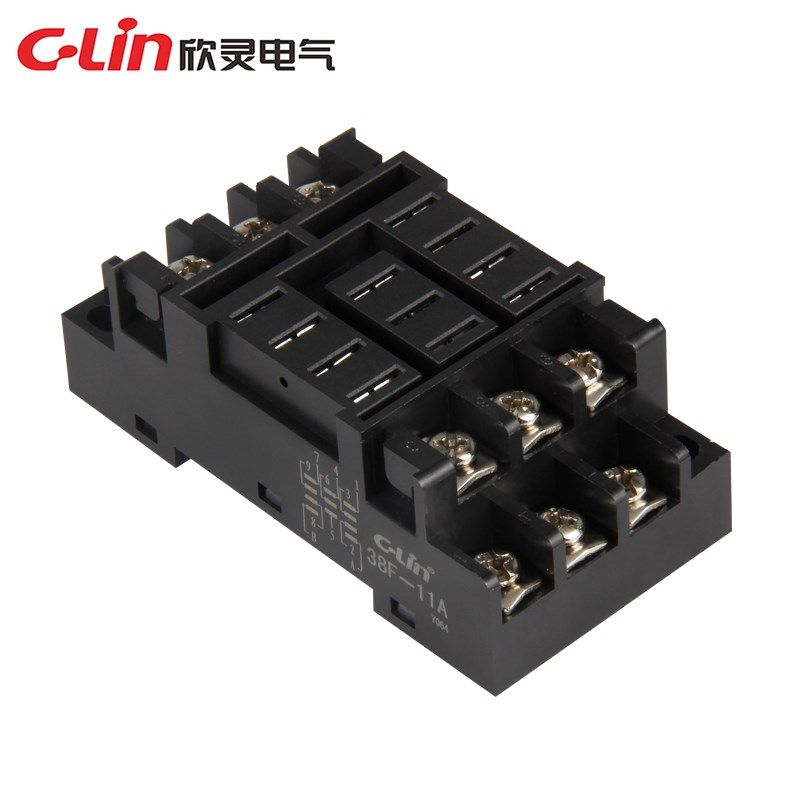 欣灵JQX-38F继电器底座38F-11A插座40A继电器配套插座11孔高品质,标准件/零部件/工业耗材,输送带/传送带,淘宝优惠券,粉丝福利购,淘宝优惠卷