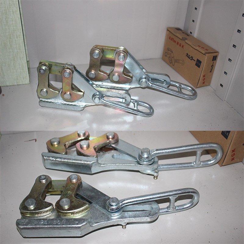 多功能地线钢绞线专用双桃卡线器锻打材料导线夹线电力施工紧线器,纺织面料/辅料/配套,服装加工设备,淘宝优惠券,粉丝福利购,淘宝优惠卷