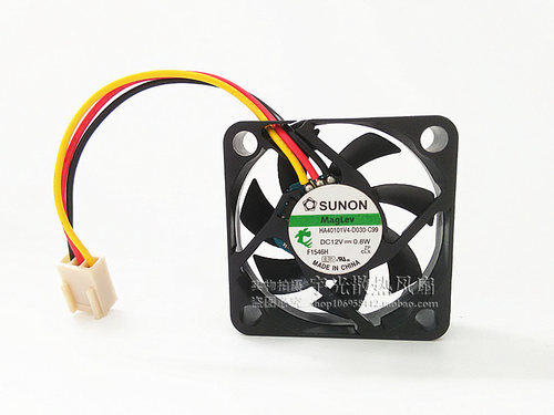 全新 SUNON 4010风扇 12V 4厘米风扇 超静音风扇 录像机南桥北桥