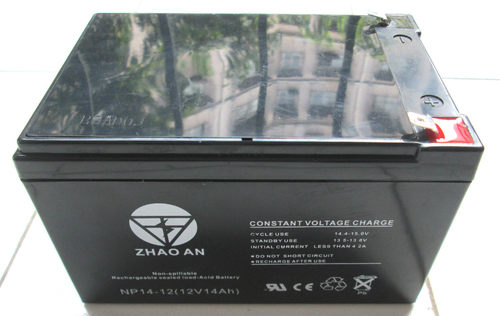 12V14AH蓄电池 12V14A电瓶UPS 安防门禁 消防主机12V免维护蓄电池