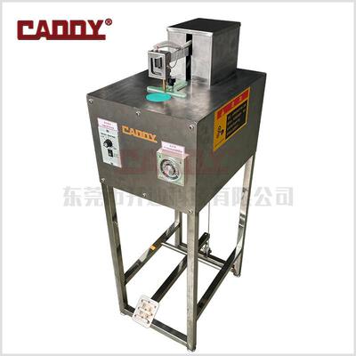 CADDY全自动气压式皮革压线机双线/单线直线烙印机可调温定时