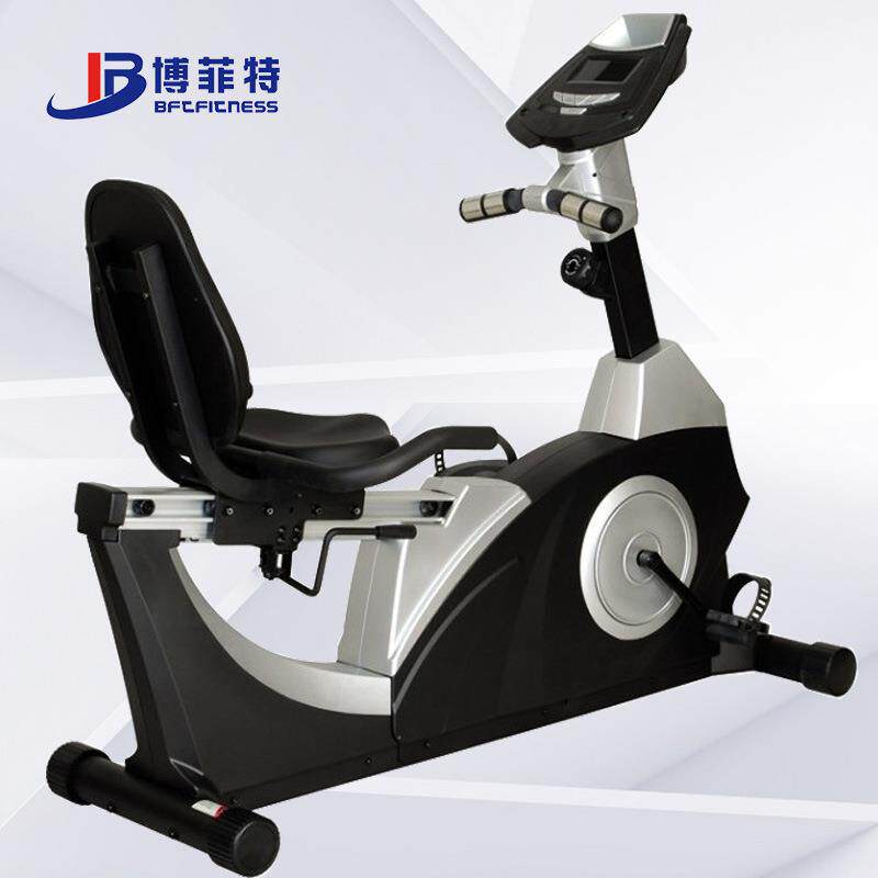 磁控健身车健身房卧式自行车商用有氧运动健身器材厂家