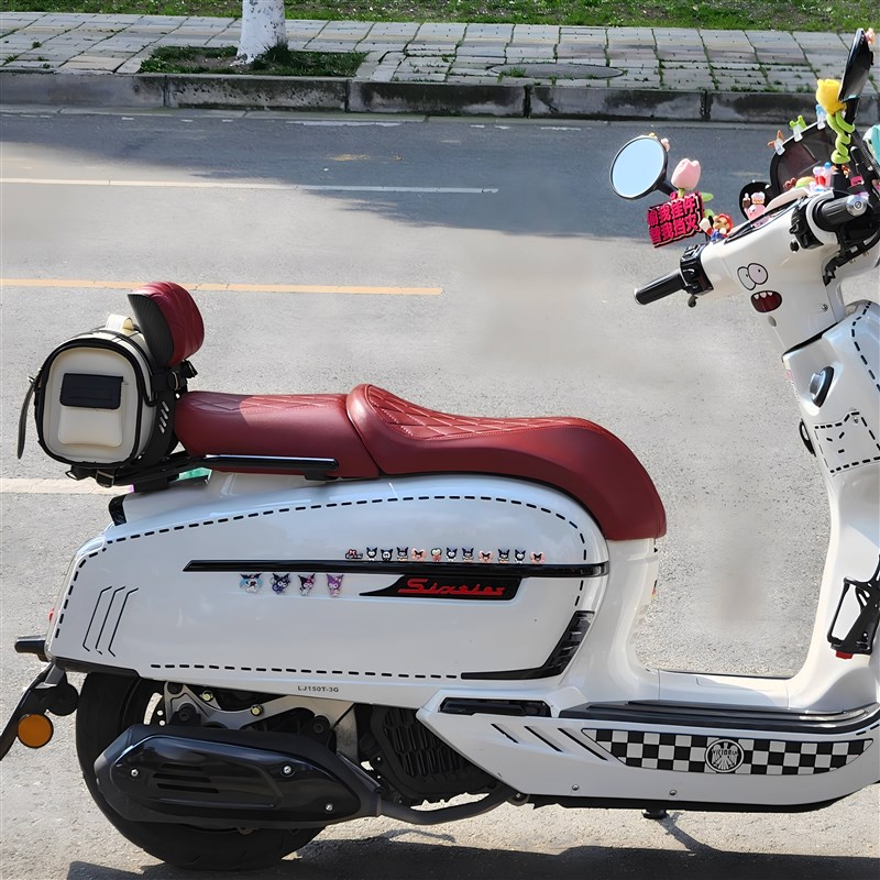 尾箱包后座包电动车150Si/250/300X皮尾箱后尾包