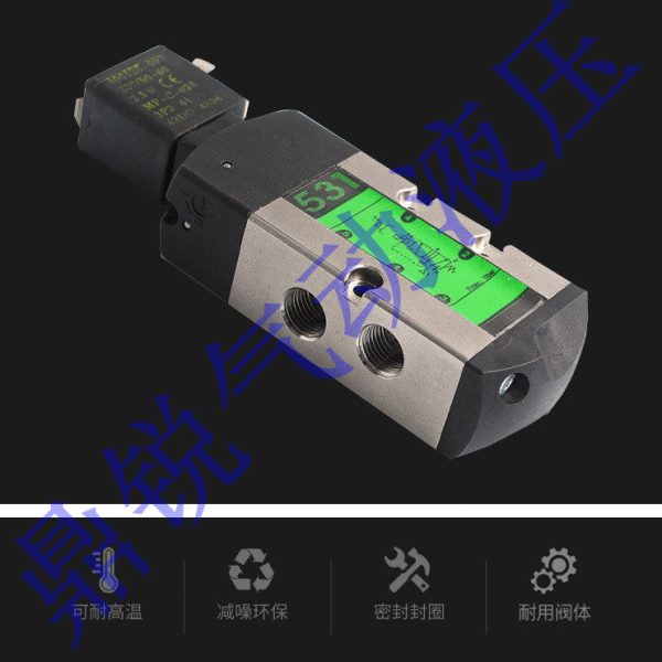 ZJASCO 不锈钢二位五通电磁阀 400125-097 531电磁阀 MP-C-025