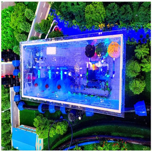 智慧农业沙盘模型温室大棚u模型智能温室沙盘智慧交通地形地貌模