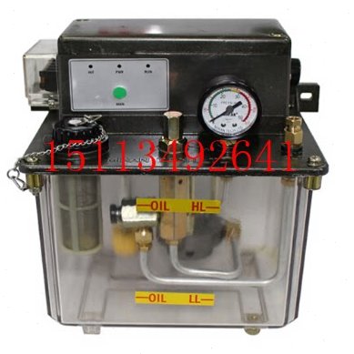 3L升数显加工中心油泵机床全自动注油器电动润滑泵220v机油齿轮泵