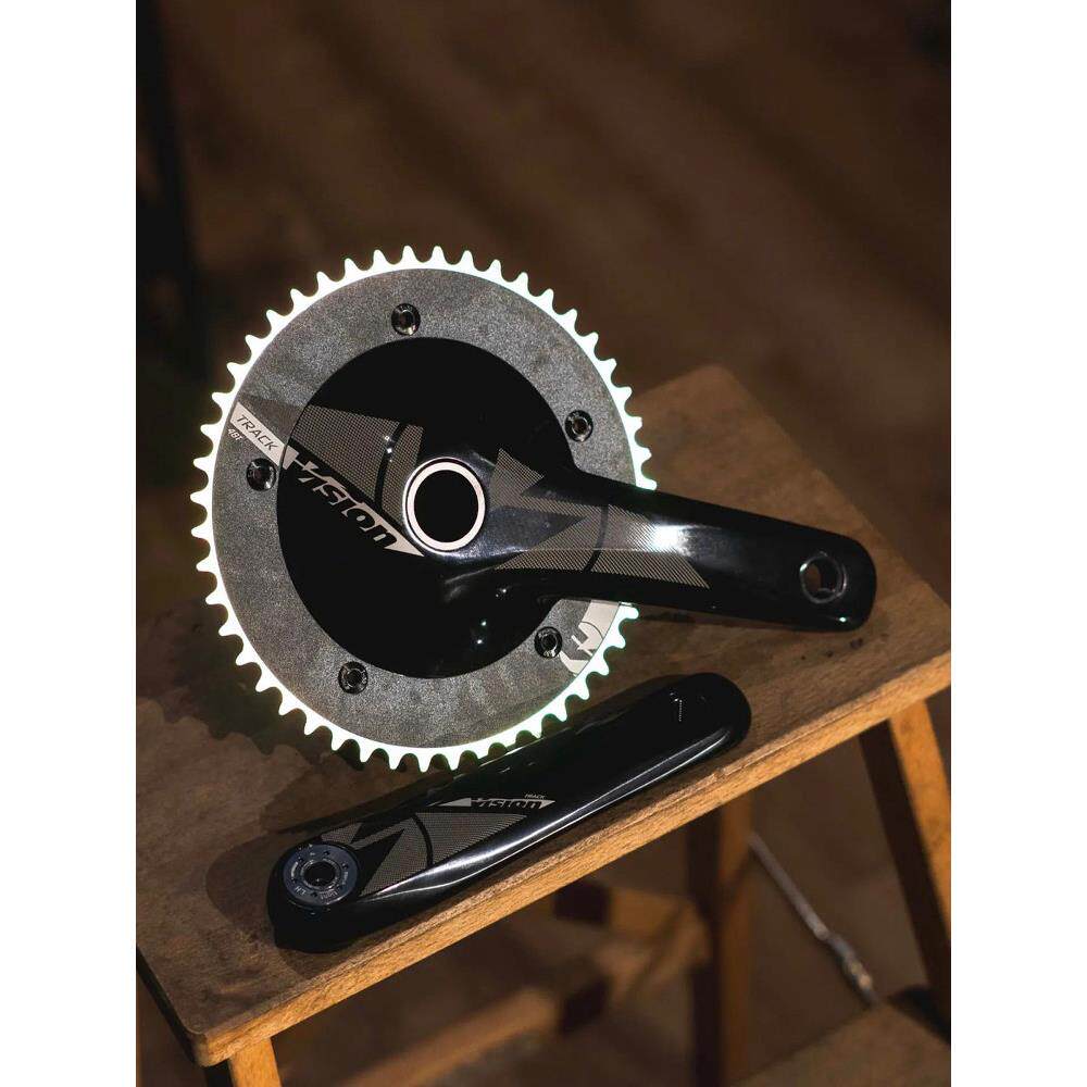 Vision 48T49T51T 165MM 死飞自行车单速场地中空一体牙盘