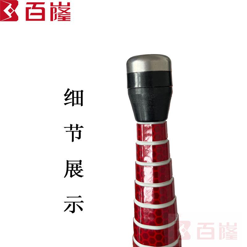 盲人盲杖加粗加厚发光反光膜导盲杆钛合金伸缩导盲棍手杖拐杖棒