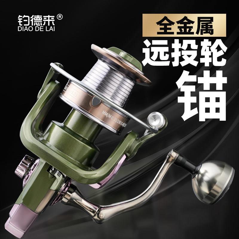 钓德来CTS远投轮全金属脚超大渔轮海钓鱼线轮锚鱼纺车轮鱼轮