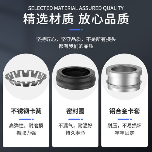 气动PC4-M5气管PL6-01弯头PU快插PY快速PE接头PH8-02/10-03/12-04