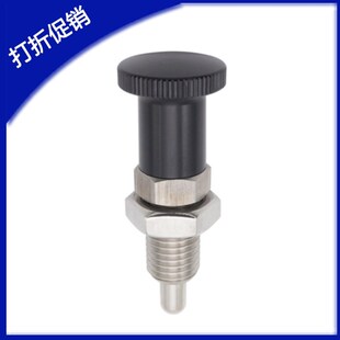 旋钮柱塞细牙复位型KPD/KPDL-M5/M6/M8/M10/M12-S4 5 6 7 8 10 12