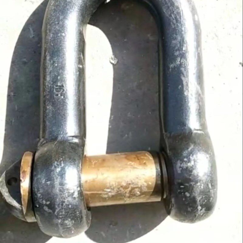 包邮国标重型起重卸扣D形U型卡环卡扣直形吊环锁扣锁具连接扣