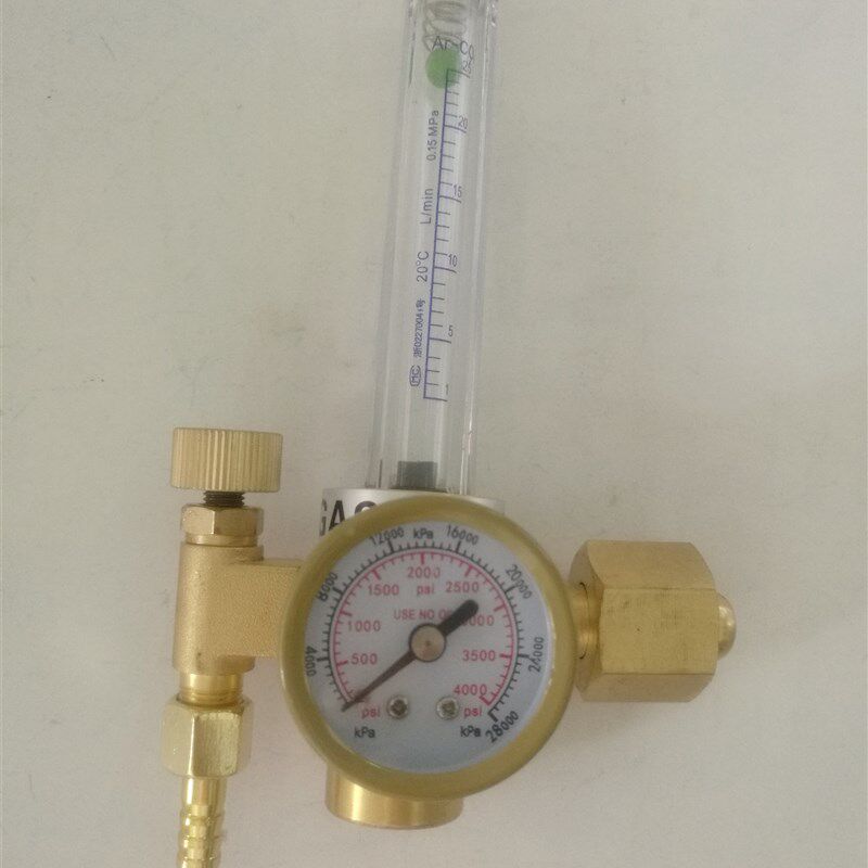 全铜氩气减压阀191出口装氩气表迷你氩气减压阀节气型可调流量计