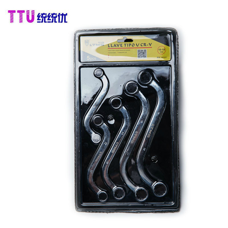 S型 C型梅花扳手5PS装