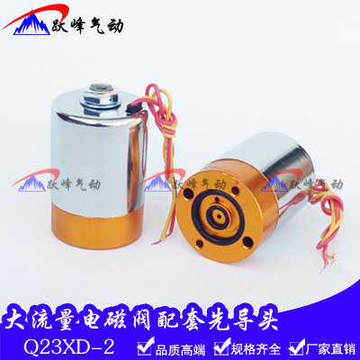 Q23XD-2先导式圆头电磁阀Q24D-15 Q24D2H-25先导头AC220V DC24V