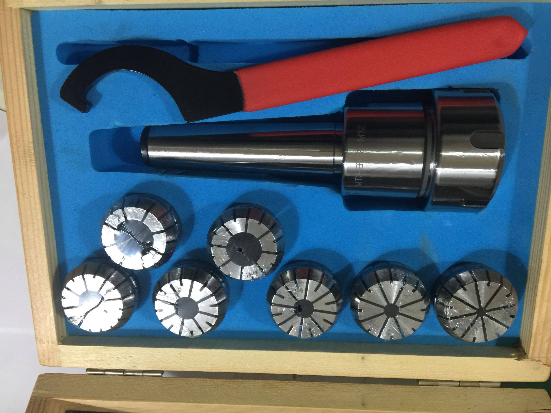 厂家直销西马特SIEG钻铣床弹性铣夹头S/N:10037莫氏3号4-16mm