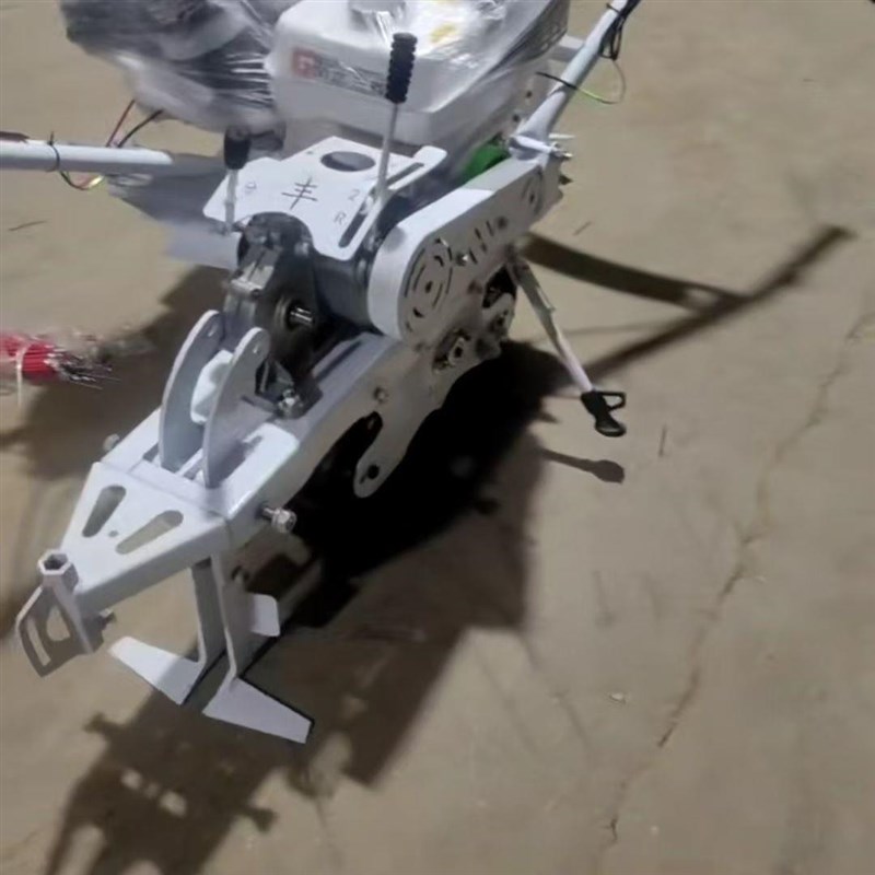 新款两行手推汽油k自走式大蒜收获机挖蒜机家用小型刨蒜不伤蒜神