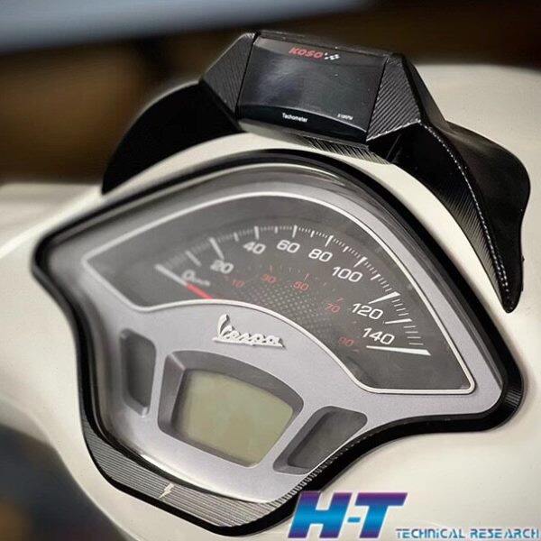 vespa150改装春天冲刺150仪表框转速标 仪表框 运动黑化维斯帕