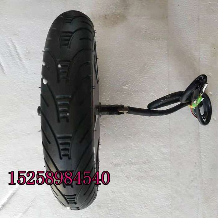 窄24v250w无寸电机电机刷超薄轮毂轮胎无电机3M6v350w8刷款电动车